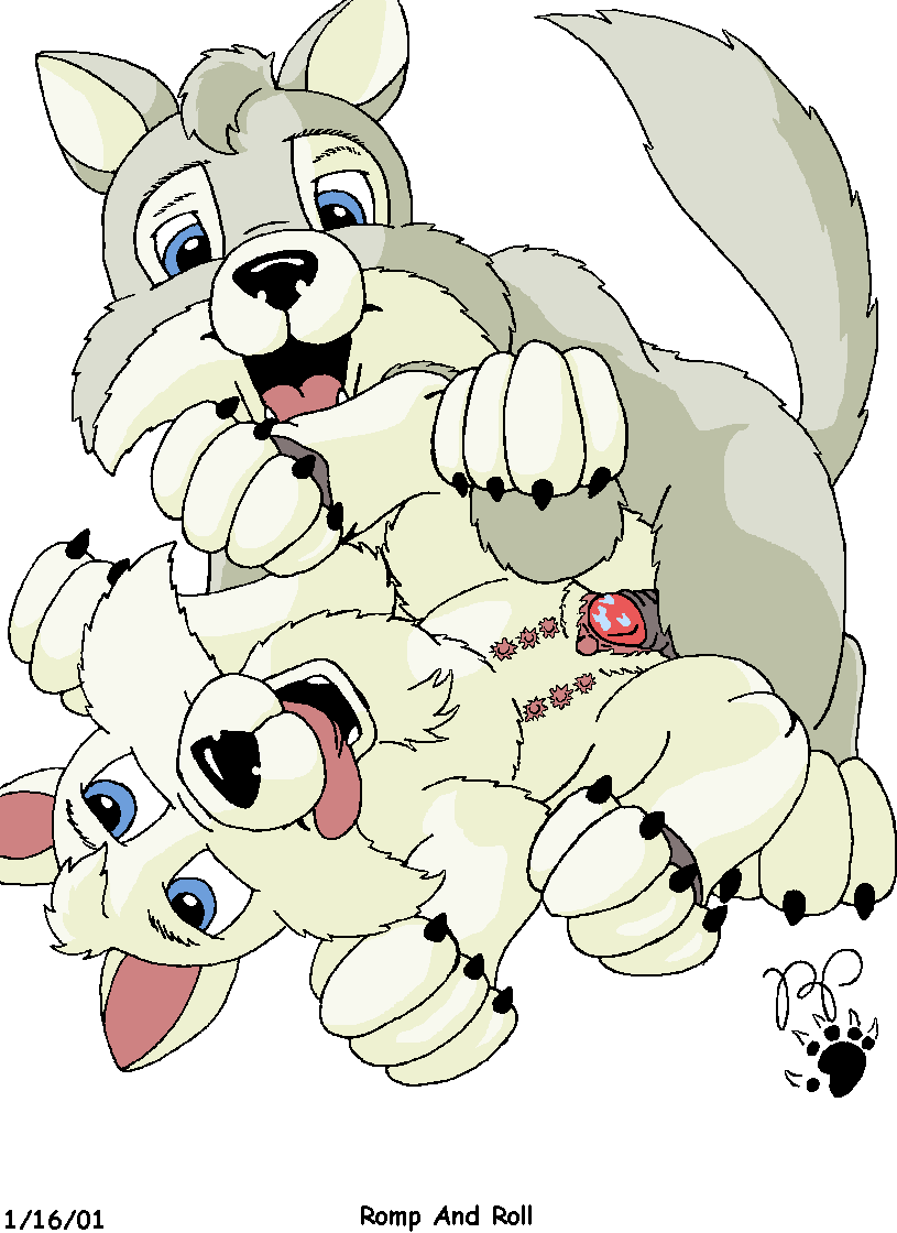Kthanid - Lucky the Grey Husky Pup - Picture 6