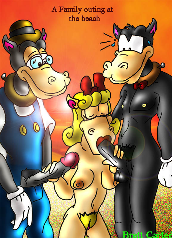 Brett Carter Horace Horsecollar and Clarabella Cow Picture 10