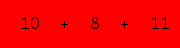enter the sum of these 3 numbers