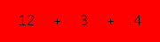 enter the sum of these 3 numbers