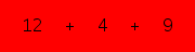 enter the sum of these 3 numbers