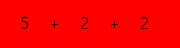 enter the sum of these 3 numbers