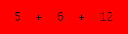 enter the sum of these 3 numbers